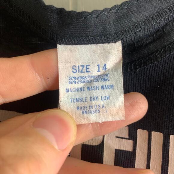 1977 LED ZEPPELIN U.S. Tour single stitch tank top sleeveless tee shirt 14 LARGE - Picture 4 of 5